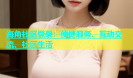 海角社区登录：便捷服务、互动交流、社区生活