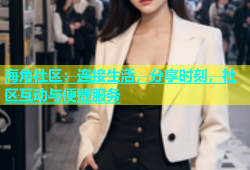 海角社区：连接生活，分享时刻，社区互动与便捷服务