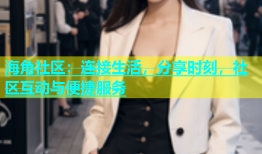 海角社区：连接生活，分享时刻，社区互动与便捷服务