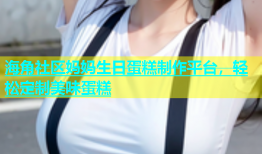 海角社区妈妈生日蛋糕制作平台，轻松定制美味蛋糕