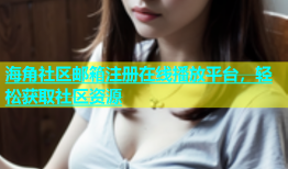 海角社区邮箱注册在线播放平台，轻松获取社区资源