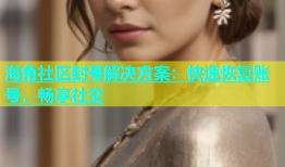 海角社区封号解决方案：快速恢复账号，畅享社交