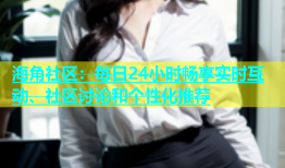 海角社区：每日24小时畅享实时互动、社区讨论和个性化推荐