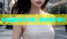 海角社区会员登录，解锁更多福利