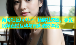 海角社区hj3be：拓展社交圈，享受视频直播互动与真实结交体验