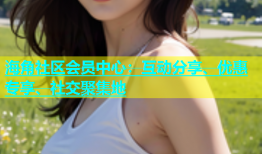 海角社区会员中心：互动分享、优惠专享、社交聚集地