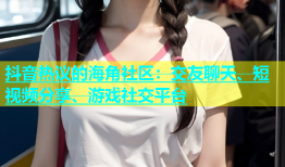 抖音热议的海角社区：交友聊天、短视频分享、游戏社交平台