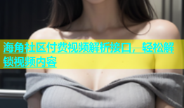 海角社区付费视频解析接口，轻松解锁视频内容