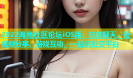 2022海角社区论坛iOS版：交友聊天、短视频分享、游戏互动，一站式社交平台