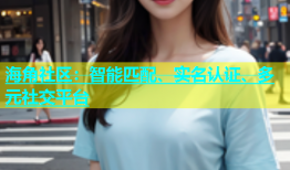 海角社区：智能匹配、实名认证、多元社交平台
