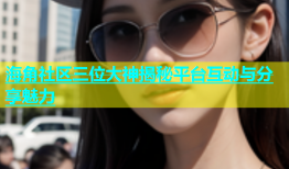 海角社区三位大神揭秘平台互动与分享魅力