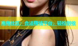 海角社区：合法赚钱平台，轻松创收