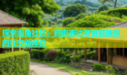 探索海角社区：自由表达与智能推荐的社交新体验