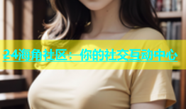 24海角社区：你的社交互动中心