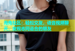 海角社区：轻松交友，语音视频聊天，发现志同道合的朋友
