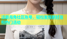 注册海角社区账号，轻松发现新好友和热门活动