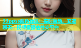33ppss海角社区：实时互动、交友聊天、视频直播的社交平台