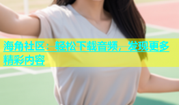 海角社区：轻松下载音频，发现更多精彩内容