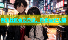 海角社区会员登录，解锁更多功能