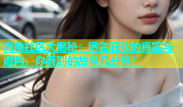 海角社区大揭秘：匿名狂欢的真实与虚构，你看到的故事几分真？