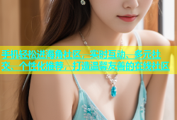 手机轻松进海角社区，实时互动、多元社交、个性化推荐，打造温馨友善的在线社区