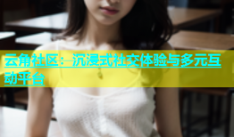 云角社区：沉浸式社交体验与多元互动平台