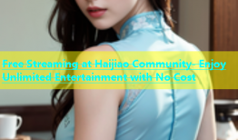 Free Streaming at Haijiao Community- Enjoy Unlimited Entertainment with No Cost