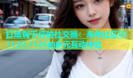 打造属于你的社交圈：海角社区ID 1120.7126的多元互动体验